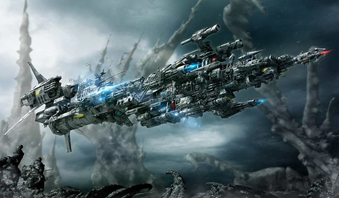 宇宙戰艦 未來戰爭中的終極殺器？